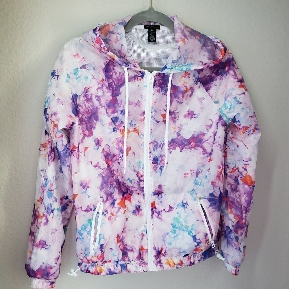Purple windbreaker